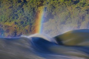 Comany ready for mindfulness? Image of rainbow over stream